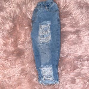 Baby ripped jeans